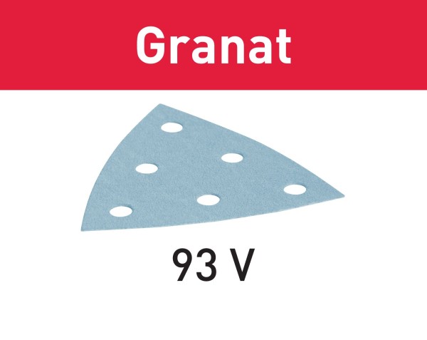 Festool Schleifblatt Granat STF V93/6 P60 GR/50, VE 1 Stück