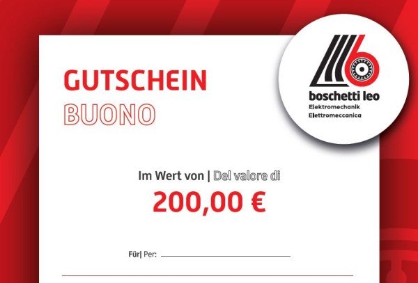 200 Euro Gutschein