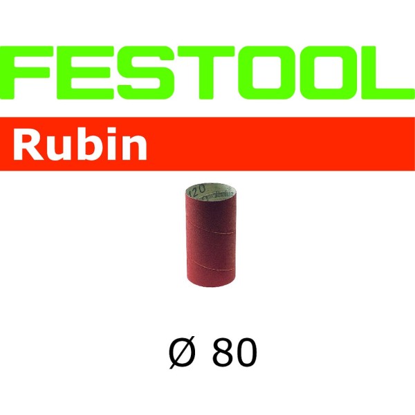 Festool Schleifhülse SH-D80x120/0-P80 RU/8