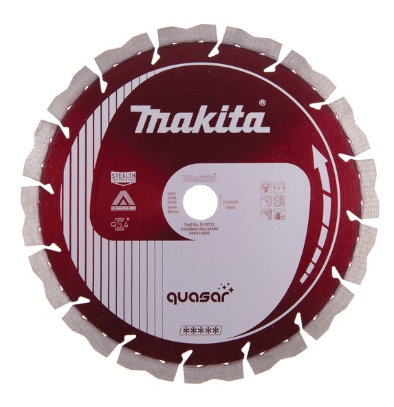 Makita Disco diamantato QUASAR STEALTH 230x22,23mm