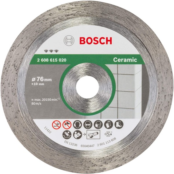 Bosch Diamantscheibe Best Ceramic 76x10mm