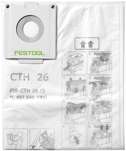 Festool Sacchetto filtro di sicurezza FIS-CTH 26/3